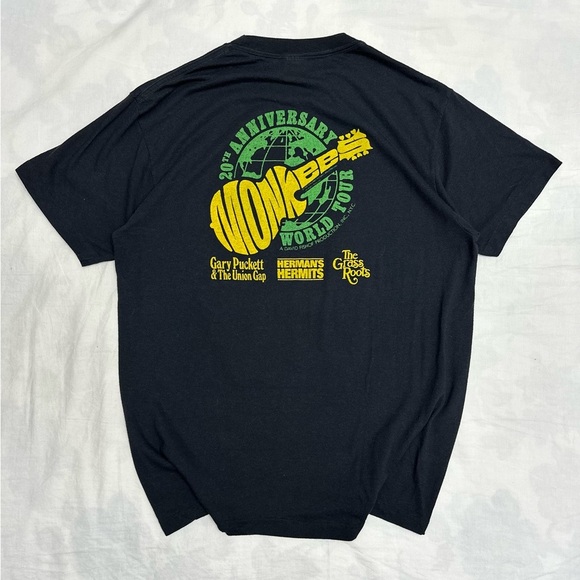 1986 Monkees 20th Anniversary Tour Tee - Picture 3 of 5